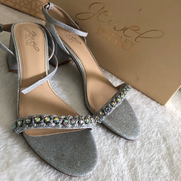 Jewel Badgley Mischka Shoes - Jewel by Badgley Mischka Odonna sandals. Size 8 never worn. Brand new in box.